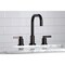 Kingston Brass FSC8935NDL NuvoFusion Widespread Bathroom Faucet W/ Brass Pop-Up, Brnz FSC8935NDL - alternate 2